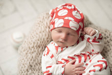 Load image into Gallery viewer, Baseball Baby Gown and Hat
