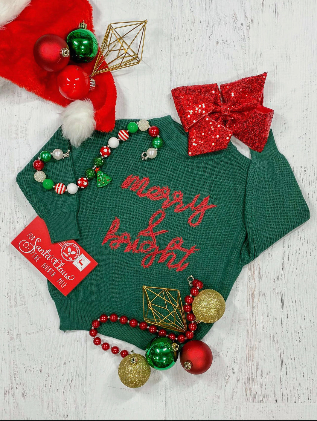 Merry & Bright Christmas Sweater