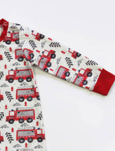 Load image into Gallery viewer, Fire Truck Romper
