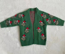 Load image into Gallery viewer, Grinch Cardigan
