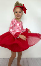 Load image into Gallery viewer, Xoxo Valentine Tutu Dress
