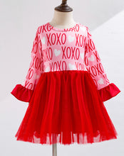 Load image into Gallery viewer, Xoxo Valentine Tutu Dress
