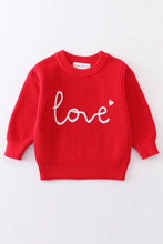 Load image into Gallery viewer, Red Love Sweater
