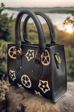 Load image into Gallery viewer, Black Star Tote Bag
