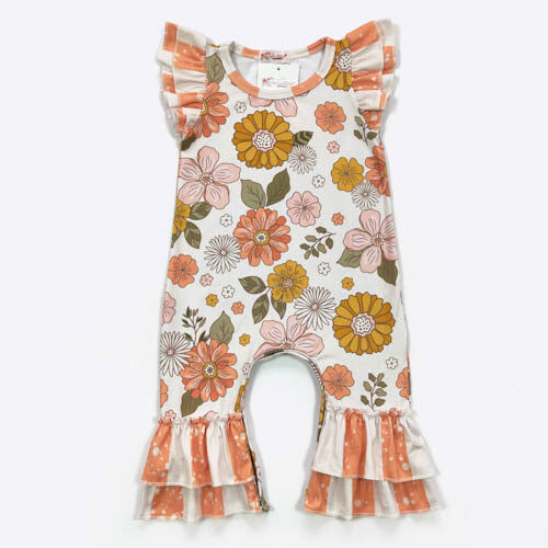 Blush Blossoms Romper