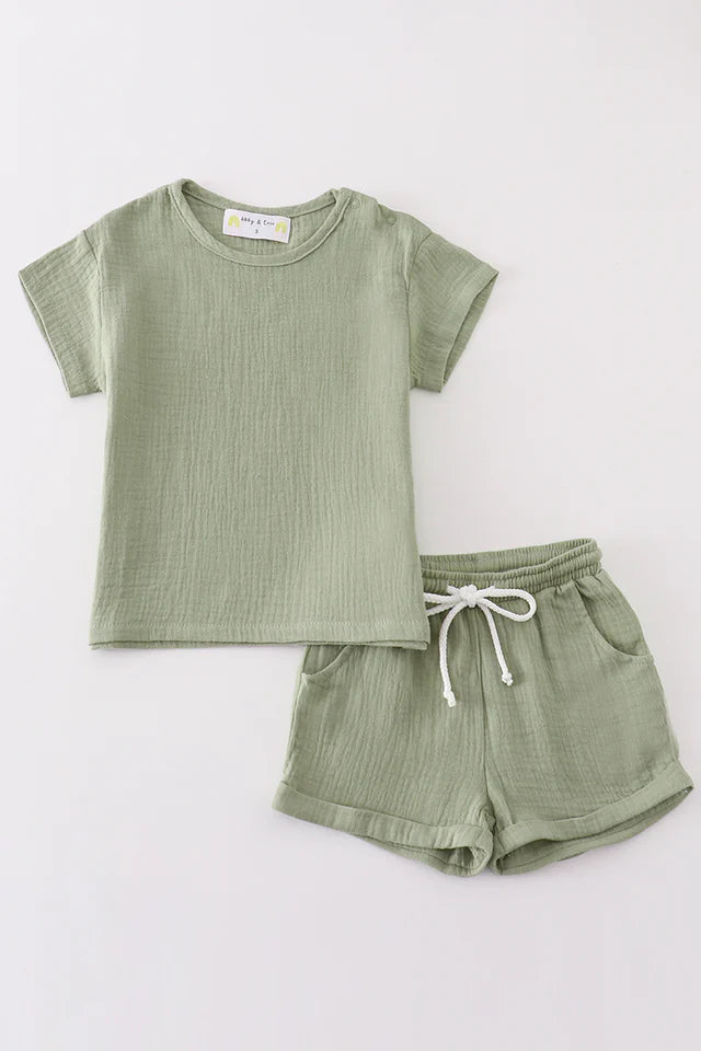 Sage Shorts Set