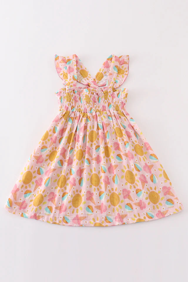 Muslin Sun Ice Cream Dress