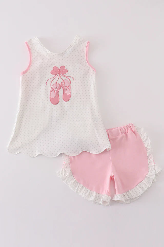 Ballet Shoes Shorts set