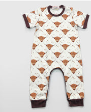 Load image into Gallery viewer, Highland Boy Romper
