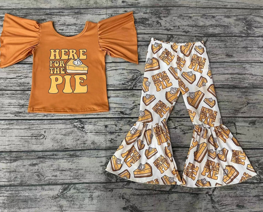 Pumpkin Pie Bell Bottoms Set