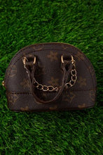 Load image into Gallery viewer, Brown Half moon Crossbody
