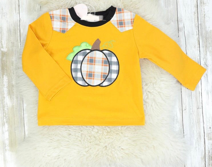 Mustard Pumpkin Shirt