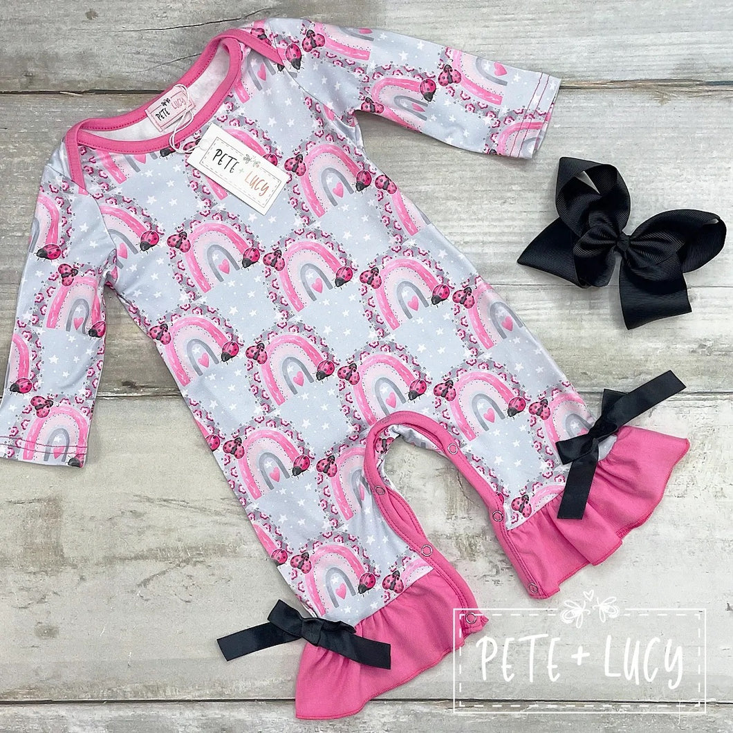 Lucky Ladybugs Romper