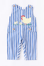 Load image into Gallery viewer, Striped Chicken Romper
