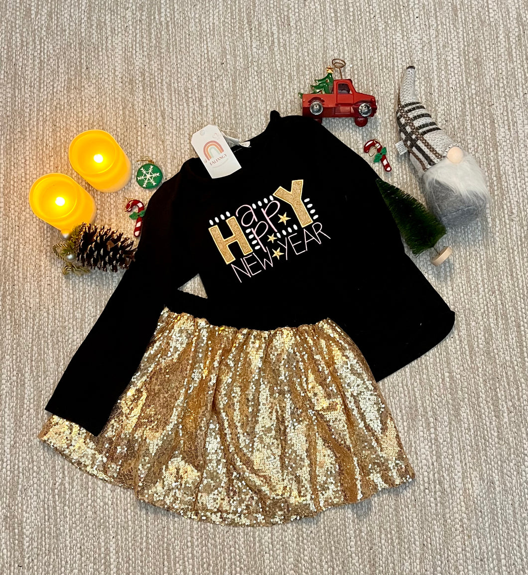 New Year Skirt Set