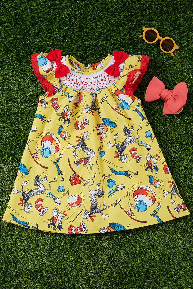 Smocked Seuss Dress