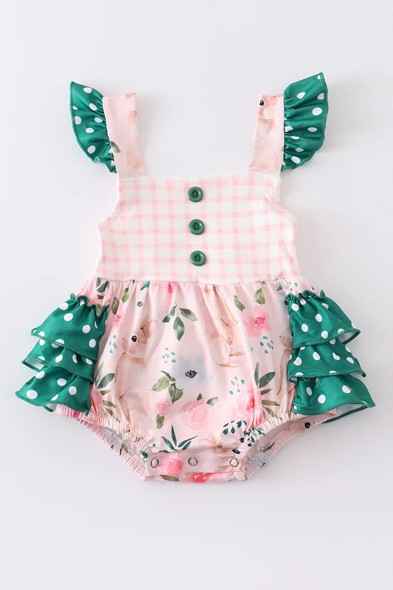 Bunny Ruffle Romper