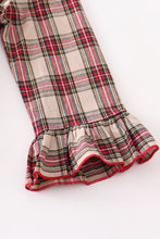 Load image into Gallery viewer, Plaid Christmas Car Dress
