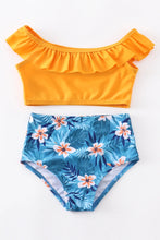 Load image into Gallery viewer, Tropical Floral Mommy and Me Swimsuit
