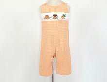 Load image into Gallery viewer, Turkey Smocked Romper
