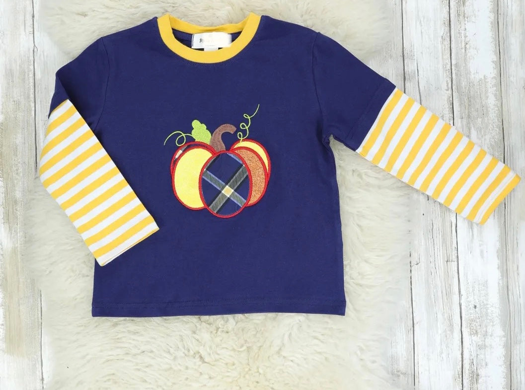 Blue Pumpkin Shirt