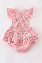 Load image into Gallery viewer, Blush Velvet Bubble Romper
