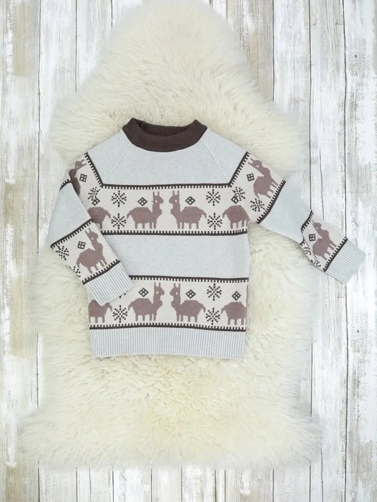 Christmas Llama Sweater