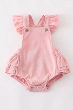 Load image into Gallery viewer, Blush Velvet Bubble Romper
