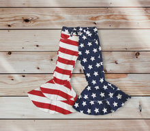 Load image into Gallery viewer, 4th Of July Denim Bells
