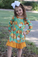 Load image into Gallery viewer, Sunflower Pumpkin Dress
