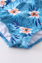 Load image into Gallery viewer, Tropical Floral Mommy and Me Swimsuit
